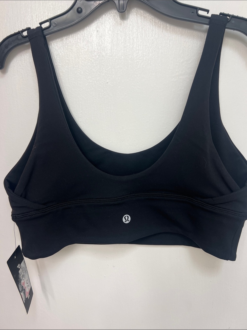 Lululemon Align Reversible Bra *Light Support, A/B cup, Black/Black, Size 10 NWT - Picture 4 of 16
